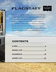 2026 Forest River Flagstaff Travel Trailers Brochure page 3