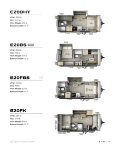 2026 Forest River Flagstaff Travel Trailers Brochure page 9