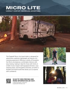 2026 Forest River Flagstaff Travel Trailers Brochure page 11