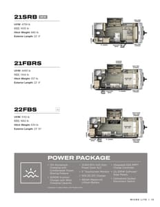 2026 Forest River Flagstaff Travel Trailers Brochure page 13