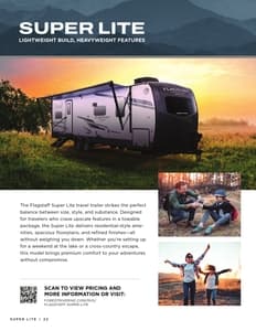 2026 Forest River Flagstaff Travel Trailers Brochure page 22
