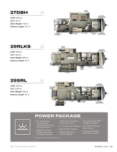 2026 Forest River Flagstaff Travel Trailers Brochure page 25