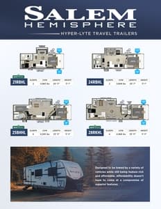2026 Forest River Hemisphere Brochure page 1