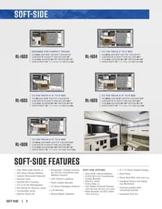 2026 Forest River Palomino Real Lite Truck Campers Brochure page 4