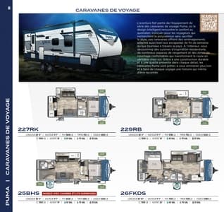 2026 Forest River Puma French Brochure page 8