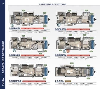 2026 Forest River Puma French Brochure page 10