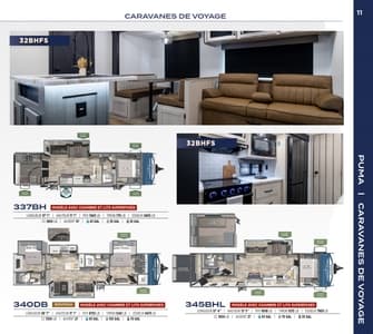 2026 Forest River Puma French Brochure page 11