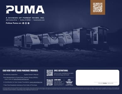 2026 Forest River Puma Brochure page 20