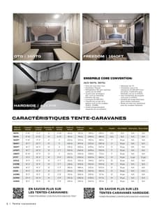 2026 Forest River Rockwood Tent Campers French Brochure page 2