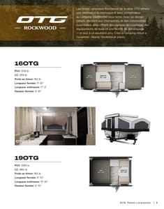 2026 Forest River Rockwood Tent Campers French Brochure page 3