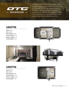 2026 Forest River Rockwood Tent Campers Brochure page 3