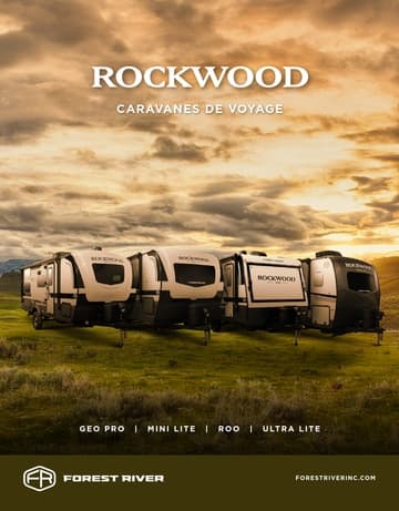 2026 Forest River Rockwood Travel Trailers French Brochure