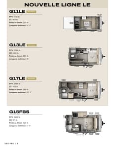 2026 Forest River Rockwood Travel Trailers French Brochure page 6
