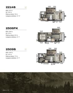 2026 Forest River Rockwood Travel Trailers French Brochure page 14