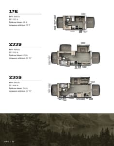 2026 Forest River Rockwood Travel Trailers French Brochure page 20