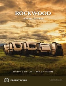 2026 Forest River Rockwood Travel Trailers Brochure page 1