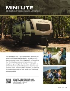 2026 Forest River Rockwood Travel Trailers Brochure page 11