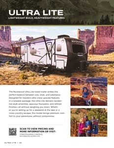 2026 Forest River Rockwood Travel Trailers Brochure page 22
