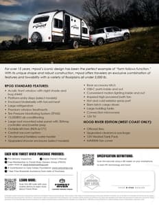 2026 Forest River R-Pod Brochure page 8