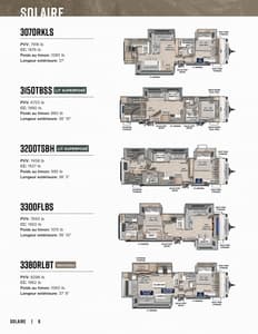 2026 Forest River Solaire French Brochure page 6