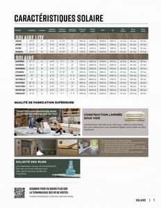 2026 Forest River Solaire French Brochure page 7