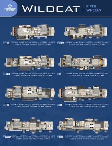 2026 Forest River Wildcat Fifth Wheels Flyer