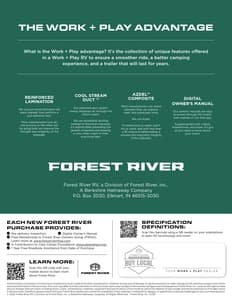 2026 Forest River Work and Play Brochure page 8