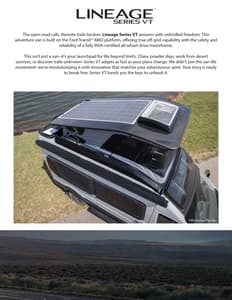 2026 Grand Design Lineage Class B Brochure page 3