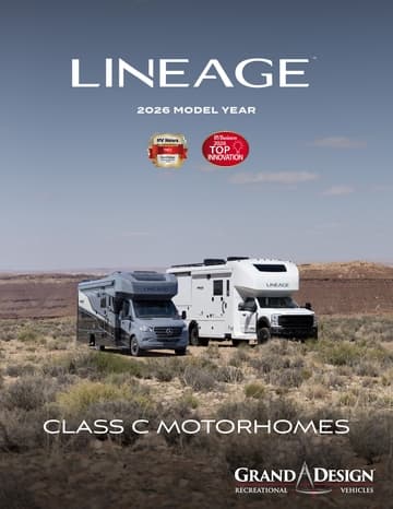 2026 Grand Design Lineage Class C Brochure