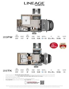 2026 Grand Design Lineage Class C Brochure page 4