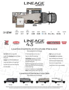 2026 Grand Design Lineage Class C Brochure page 6