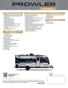 2026 Heartland Prowler Lynx Edition Flyer page 2