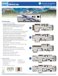 2026 Holiday Rambler Invicta Flyer page 1