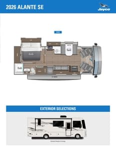 2026 Jayco Alante SE Flyer page 1