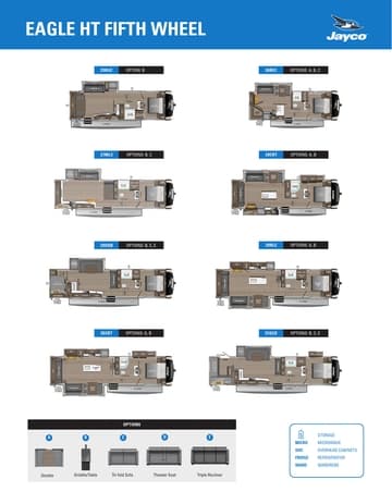 2026 Jayco Eagle HT Fifth Wheel Flyer