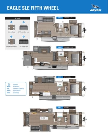2026 Jayco Eagle SLE Fifth Wheel Flyer