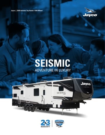 2026 Jayco Seismic Fifth Wheel Brochure