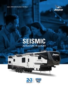 2026 Jayco Seismic Fifth Wheel Brochure page 1