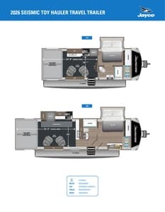 2026 Jayco Seismic Travel Trailer Flyer page 1