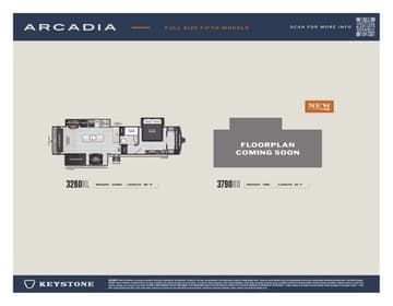 2026 Keystone RV Arcadia Full Size Flyer