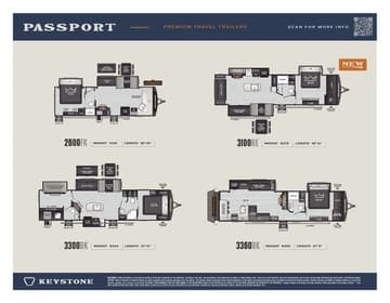 2026 Keystone RV Passport Premium Flyer