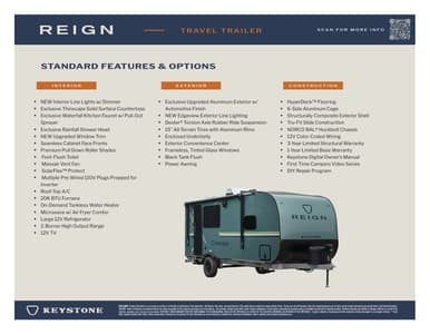 2026 Keystone RV Reign Flyer page 2