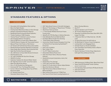 2026 Keystone RV Sprinter Flyer page 2