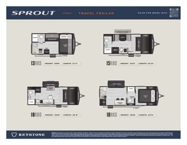 2026 Keystone RV Sprout Flyer page 1