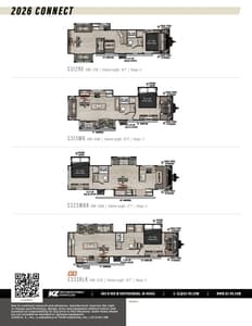 2026 KZ RV Connect Flyer page 2