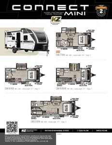 2026 KZ RV Connect Mini Flyer page 1