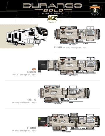 2026 KZ RV Durango Gold Flyer
