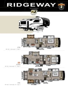 2026 KZ RV Ridgeway Flyer page 1