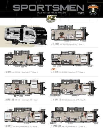 2026 KZ RV Sportsmen SE Flyer