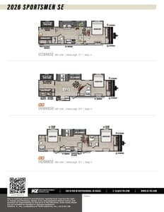 2026 KZ RV Sportsmen SE Flyer page 2
